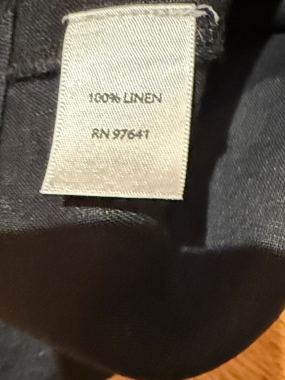 J. Jill Black Sleeveless 100% Linen Shift Mini Dress with Pockets Size Small - Picture 10 of 11